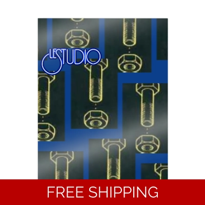 Custom Gift Wrapping Paper Le Studio W&B Logo Counterparts